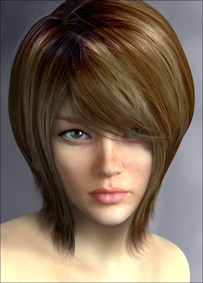 Actual Hair 2 by: MindVision G.D.S., 3D Models by Daz 3D