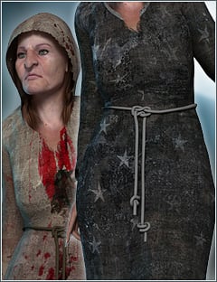 The Old Hag Robes The Old Hag Robes by: ForbiddenWhispersthe3dwizard, 3D Models by Daz 3D
