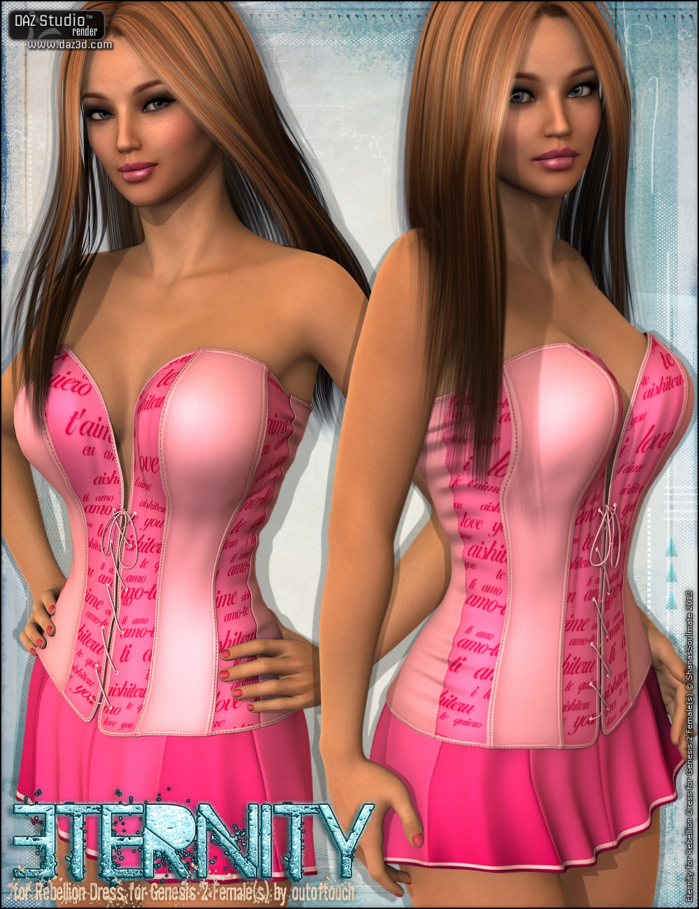Eternity for Rebellion Dress Eternity for Rebellion Dress by: ShanasSoulmate, 3D Models by Daz 3D
