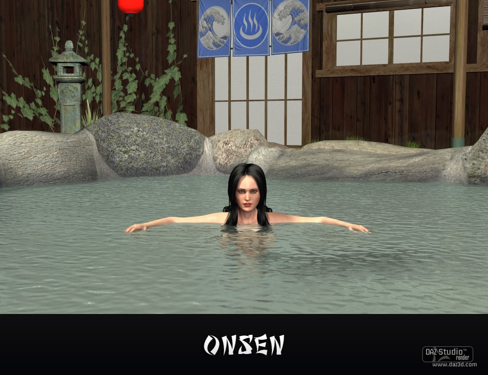 Onsen - An Asia Hot Spring Onsen - An Asia Hot Spring by: art-feld, 3D Models by Daz 3D