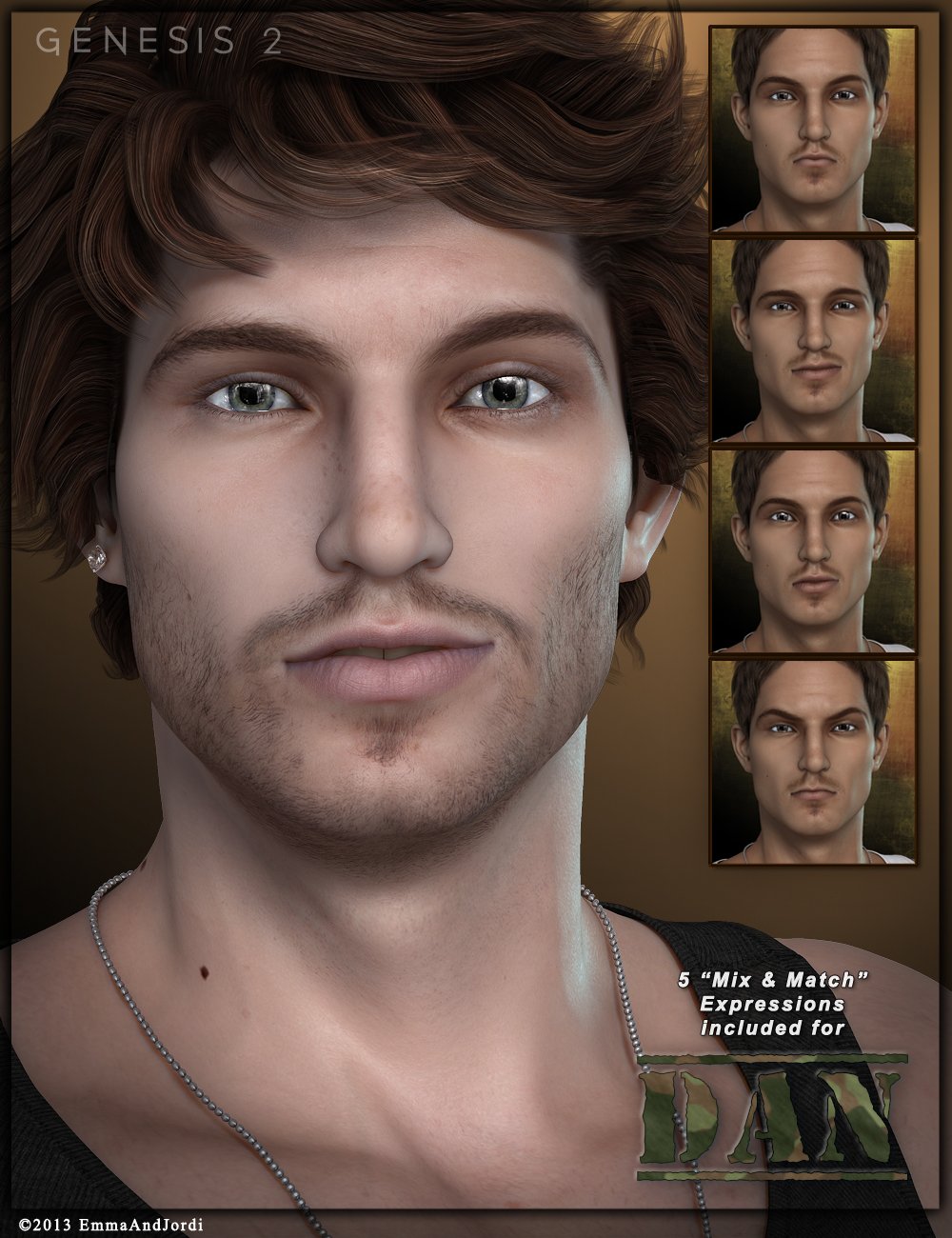 FW Dan Megapack FW Dan Megapack by: Fred Winkler ArtFisty & Darc, 3D Models by Daz 3D