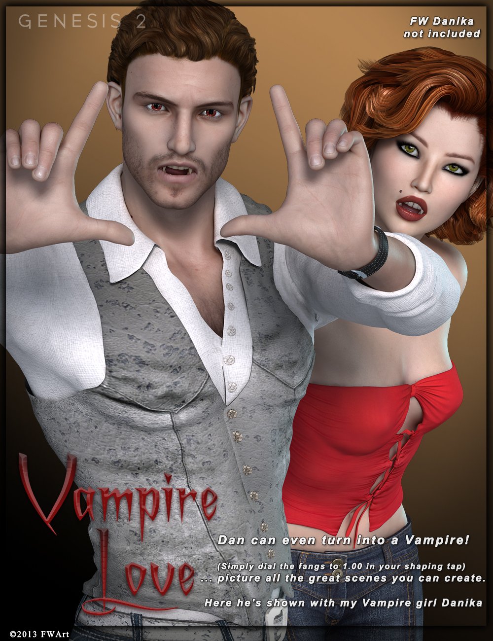 FW Dan Megapack FW Dan Megapack by: Fred Winkler ArtFisty & Darc, 3D Models by Daz 3D