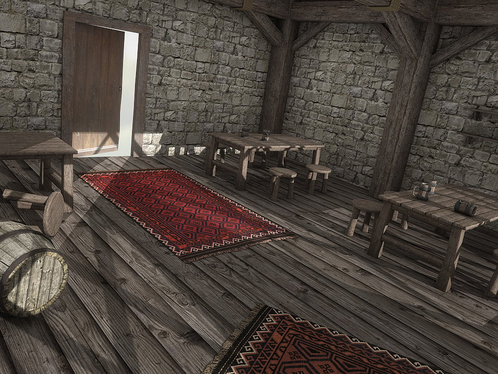 Tavern Dining Hall by: , 3D Models by Daz 3D