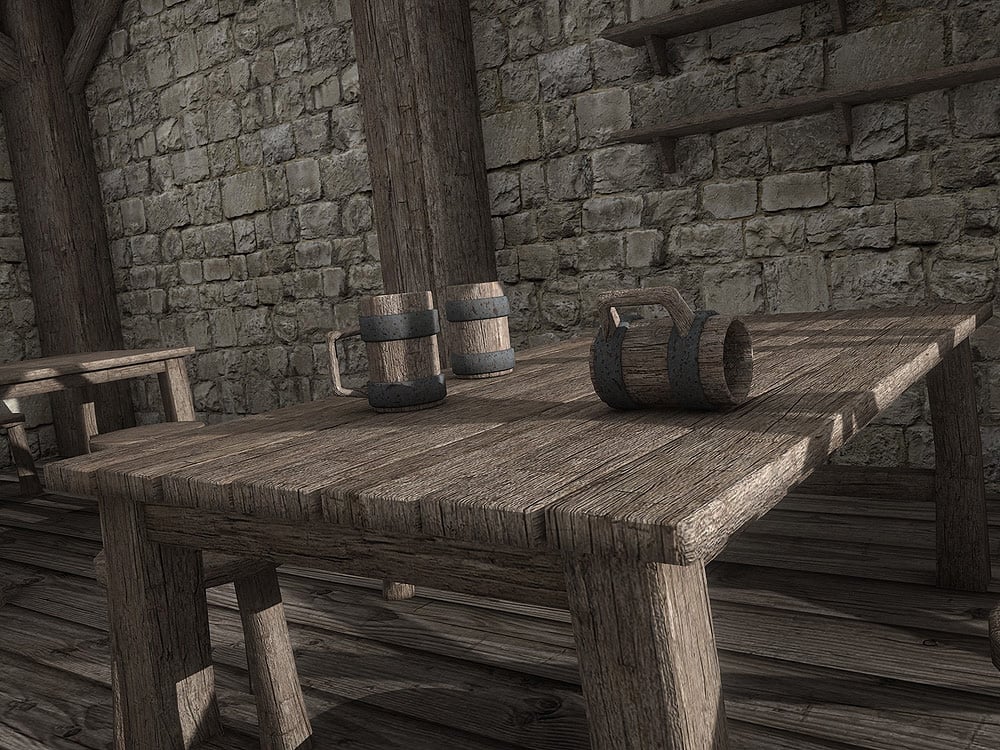 Tavern Dining Hall by: , 3D Models by Daz 3D