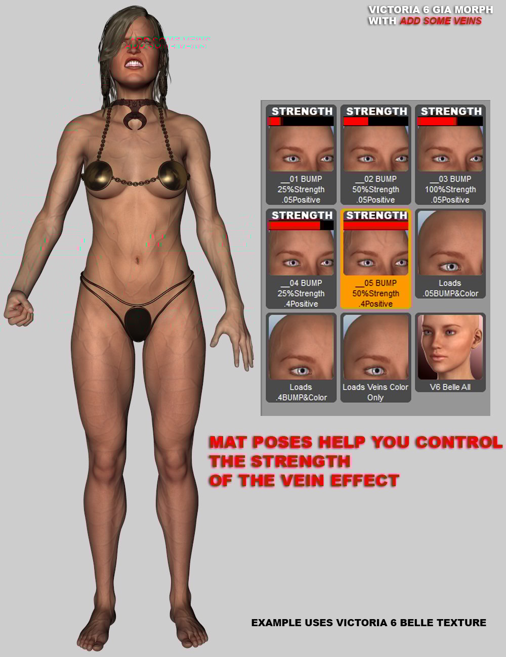 Add Some Veins Add Some Veins by: SimonWM, 3D Models by Daz 3D