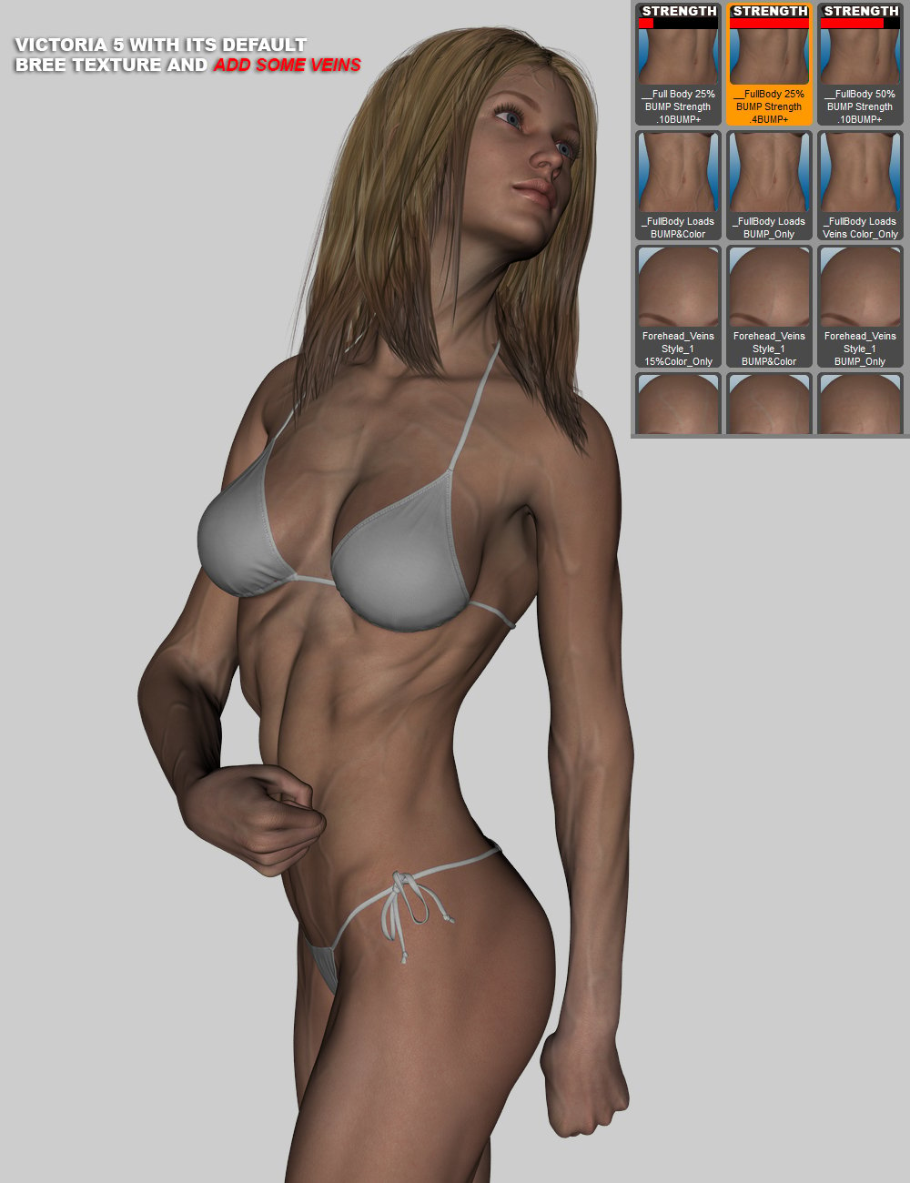 Add Some Veins by: SimonWM, 3D Models by Daz 3D