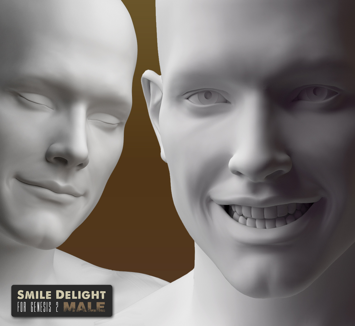 Smile Delight for Genesis 2 Male(s) Smile Delight for Genesis 2 Male(s) by: Cake One, 3D Models by Daz 3D