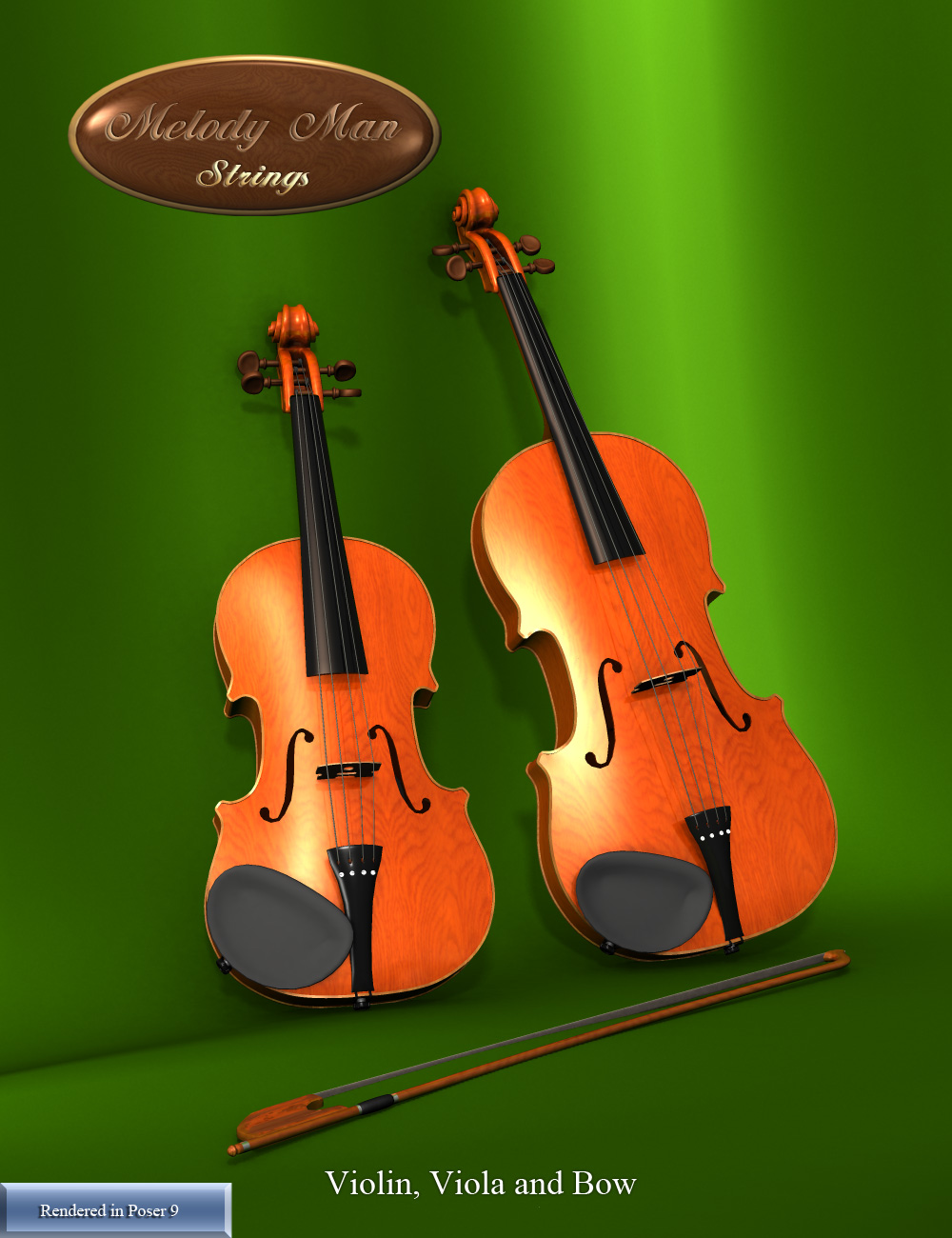Melody Man Strings by: Don AlbertSimon3D, 3D Models by Daz 3D