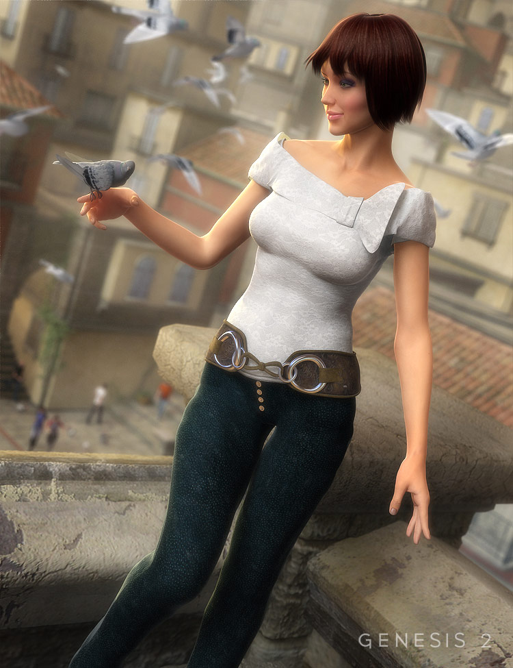 Jangles Outfit for Genesis 2 Female(s)