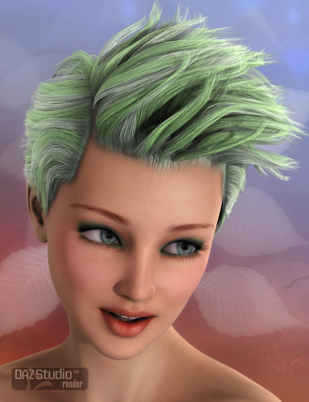 Zior Hair by: AprilYSH, 3D Models by Daz 3D