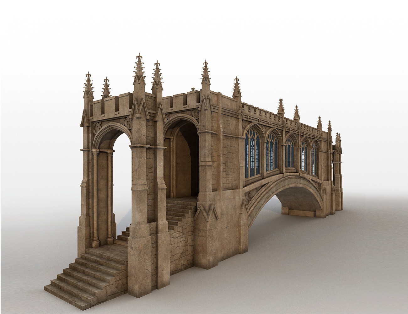 Cambridge Bridge of Sighs by: Cornucopia3D, 3D Models by Daz 3D