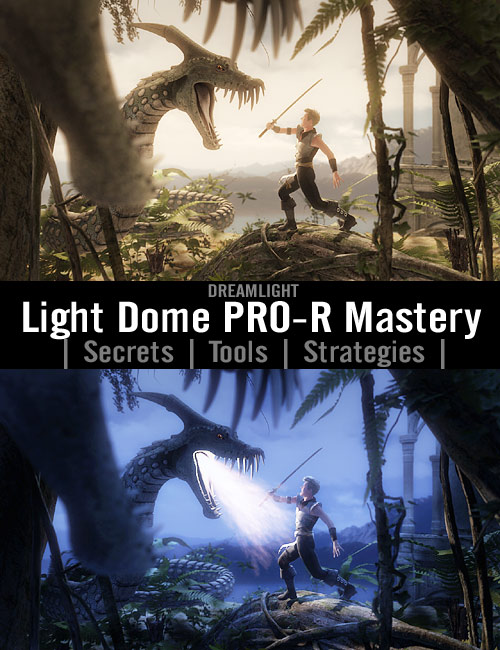 Light Dome PRO-R Mastery by: Dreamlight, 3D Models by Daz 3D