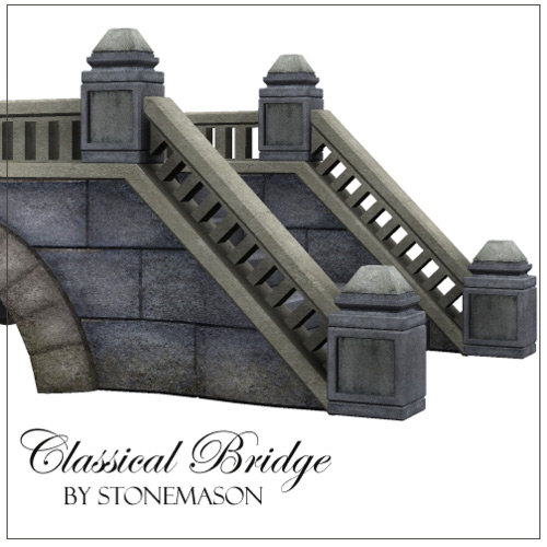 Classical Bridge by: , 3D Models by Daz 3D