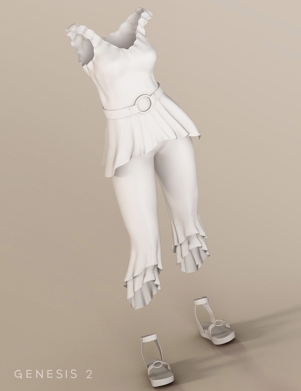 Sparkling Spring Wear by: SarsaCharlie, 3D Models by Daz 3D