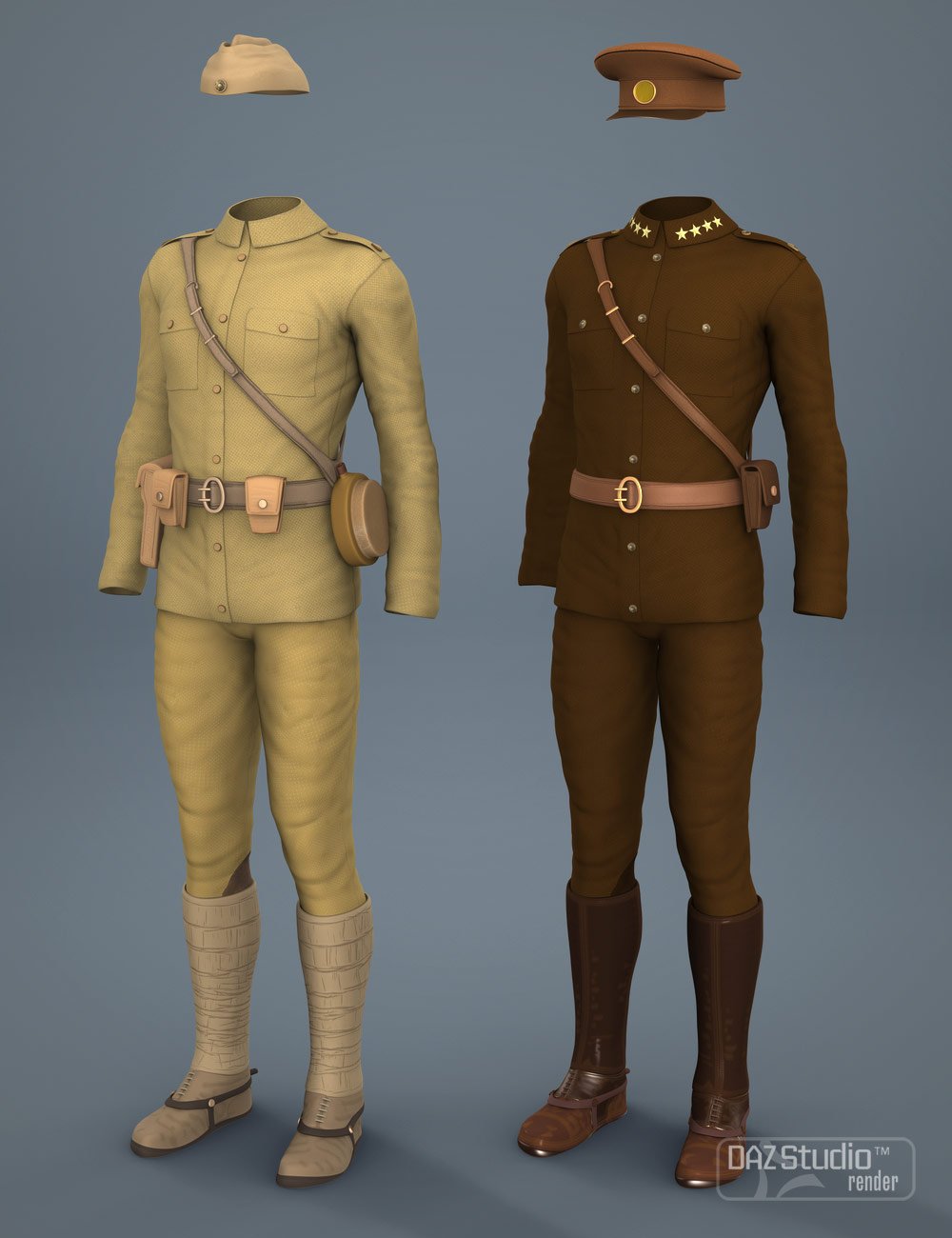 Uniforms for Michael 6 Uniforms for Michael 6 by: Oskarsson, 3D Models by Daz 3D