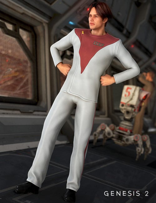 Starship Crew Uniforms Starship Crew Uniforms by: Valandar, 3D Models by Daz 3D