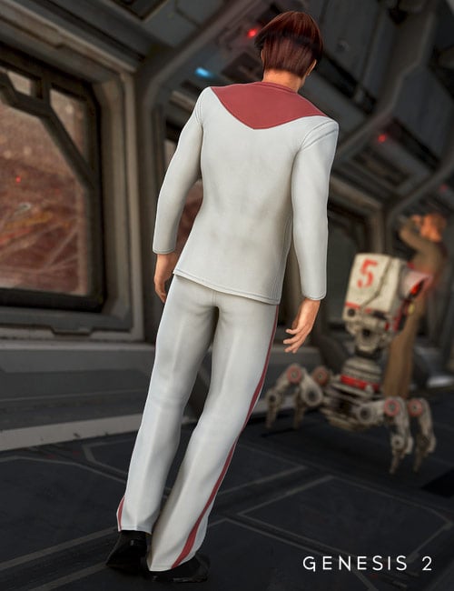 Starship Crew Uniforms Starship Crew Uniforms by: Valandar, 3D Models by Daz 3D