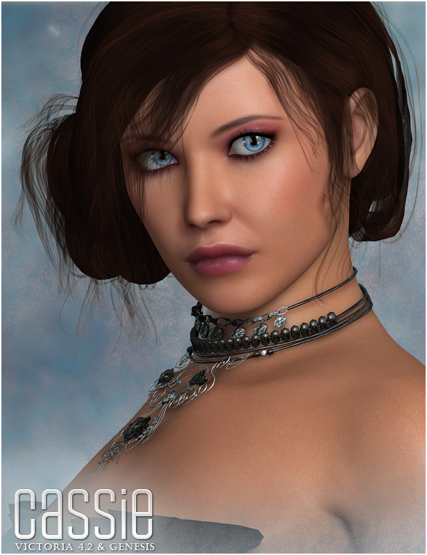 Cassie for V4 and Genesis by: OziChick, 3D Models by Daz 3D