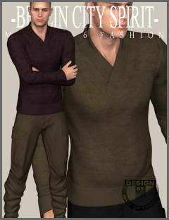 Berlin City Spirit Fashion for Genesis 2 Male(s) by: outoftouch, 3D Models by Daz 3D