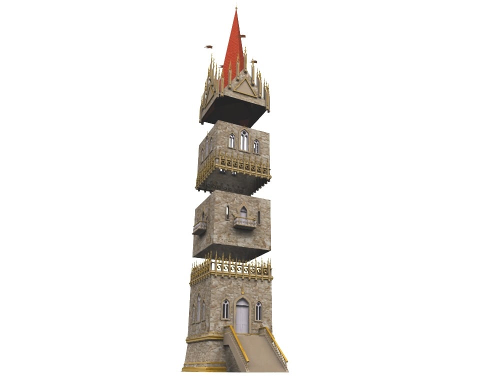Fantasy Castle Construction Set Fantasy Castle Construction Set by: Cornucopia3D, 3D Models by Daz 3D