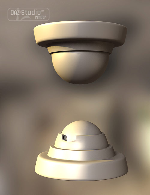Security Systems by: Valandar, 3D Models by Daz 3D