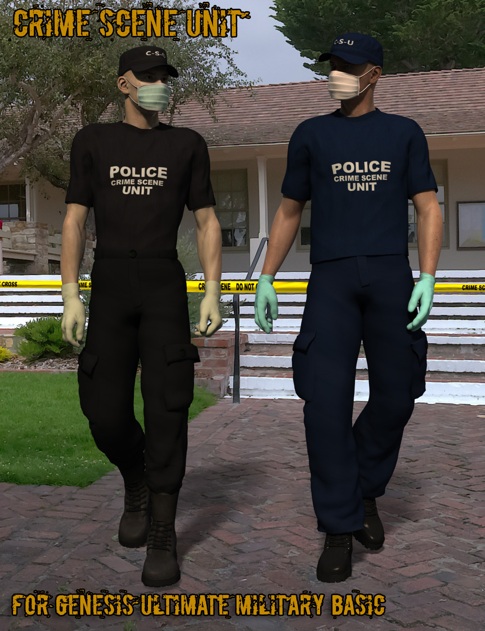 Crime Scene Analysis : Textures for Ultimate Military Basic
