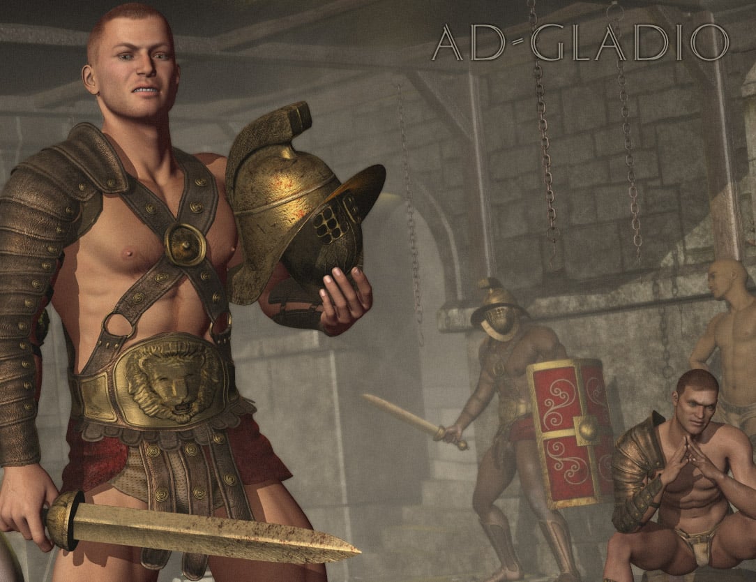 Ad Gladio for Genesis Ad Gladio for Genesis by: Luthbel, 3D Models by Daz 3D