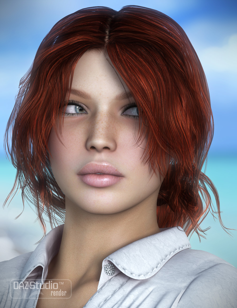 Colors for Hawthorn Hair by: goldtassel, 3D Models by Daz 3D