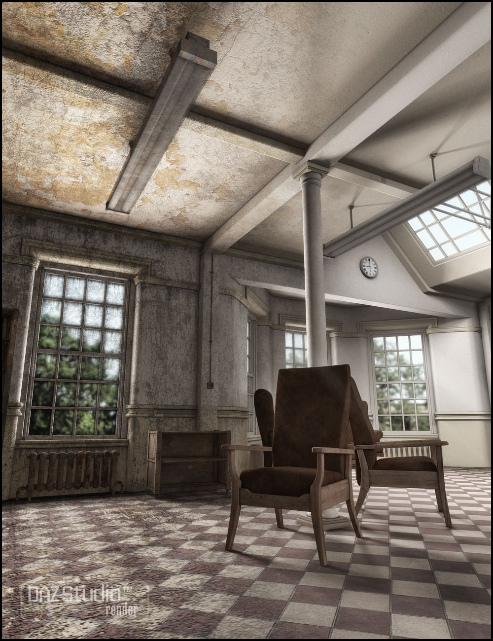 West Park Day Room Clinical West Park Day Room Clinical by: Jack Tomalin, 3D Models by Daz 3D