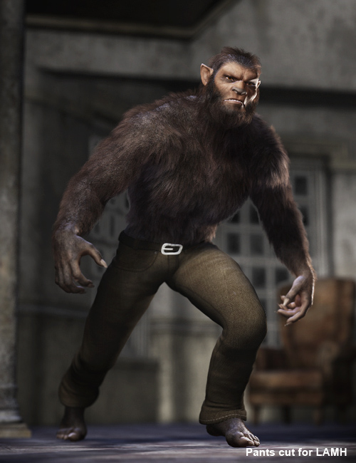 Monster Classics - The BeastMan Monster Classics - The BeastMan by: RawArt, 3D Models by Daz 3D
