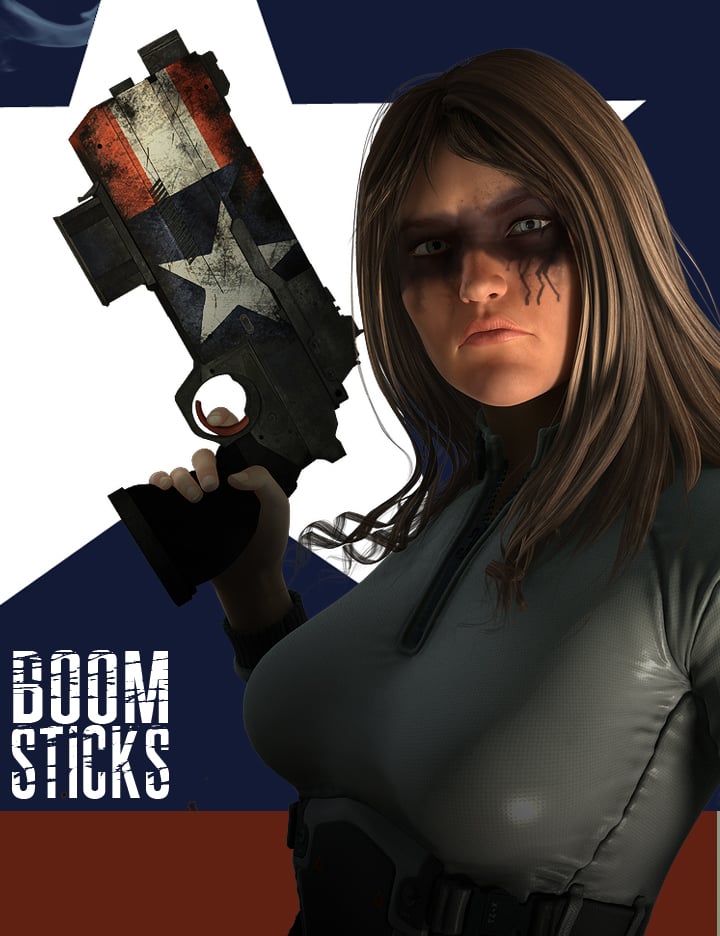 Boom Sticks by: The AntFarm, 3D Models by Daz 3D