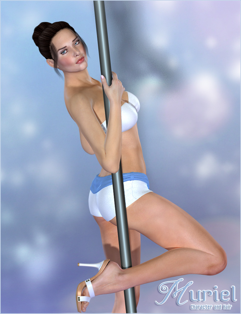 Muriel - Character and Hair Muriel - Character and Hair by: Valea, 3D Models by Daz 3D