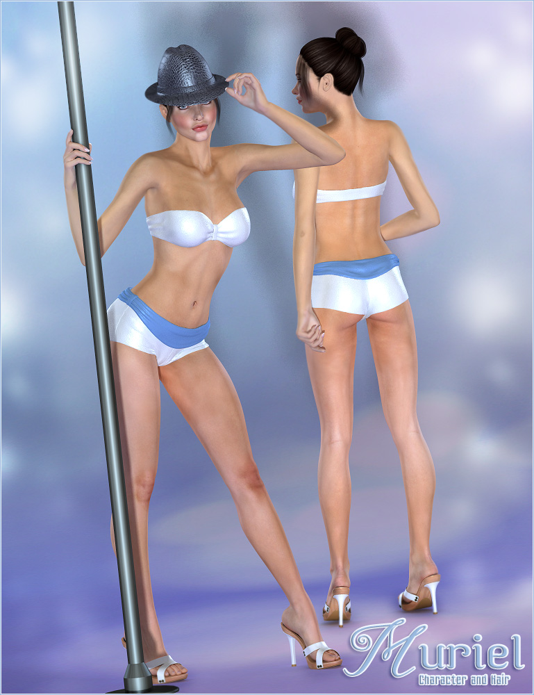Muriel - Character and Hair Muriel - Character and Hair by: Valea, 3D Models by Daz 3D