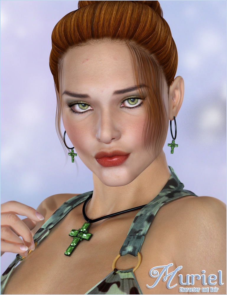 Muriel - Character and Hair by: Valea, 3D Models by Daz 3D
