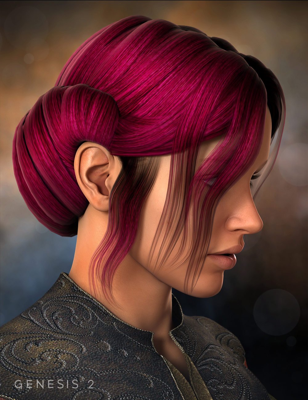Thalia Hair Thalia Hair by: , 3D Models by Daz 3D