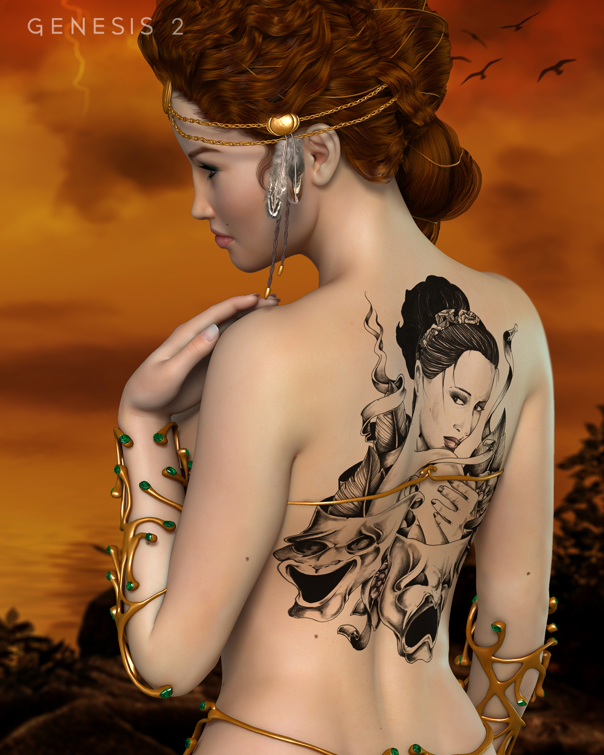 FW Diana FW Diana by: Fred Winkler Art, 3D Models by Daz 3D