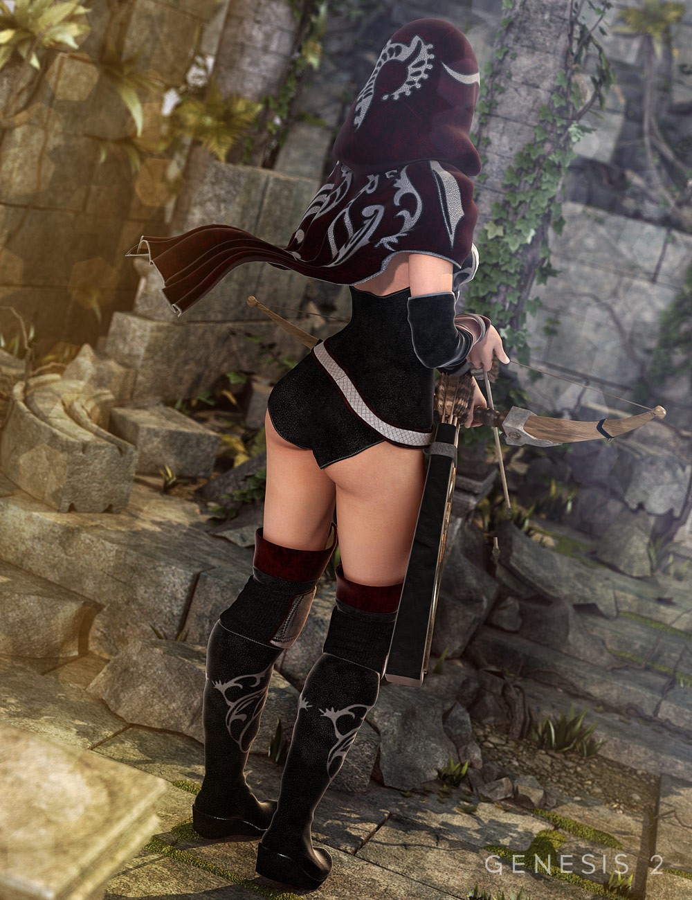 Dark Sisterhood for Genesis 2 Female(s) Dark Sisterhood for Genesis 2 Female(s) by: SarsaVal3dart, 3D Models by Daz 3D
