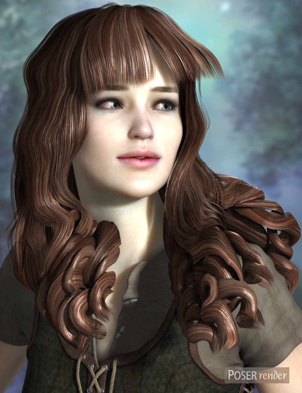 Kalypso Hair by: AprilYSH, 3D Models by Daz 3D