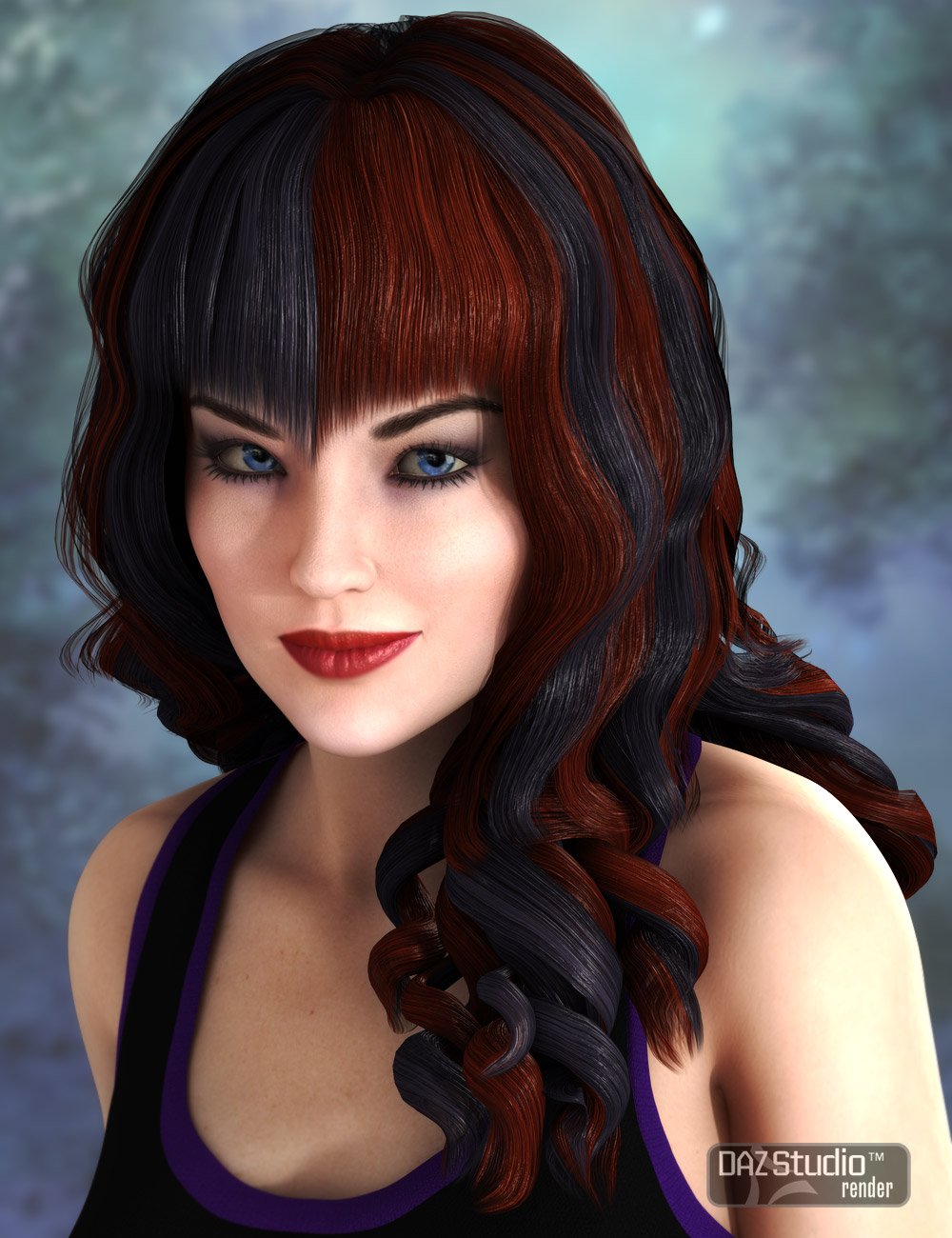 Kalypso Hair Kalypso Hair by: AprilYSH, 3D Models by Daz 3D