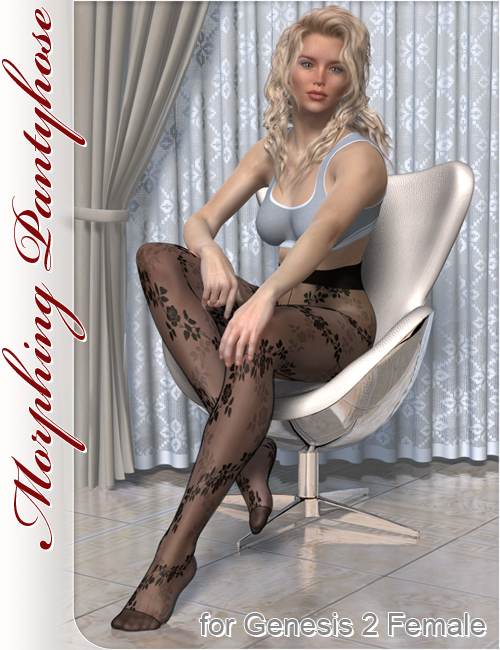 Morphing Pantyhose for Genesis 2 Female(s) by: CJ-Studio, 3D Models by Daz 3D