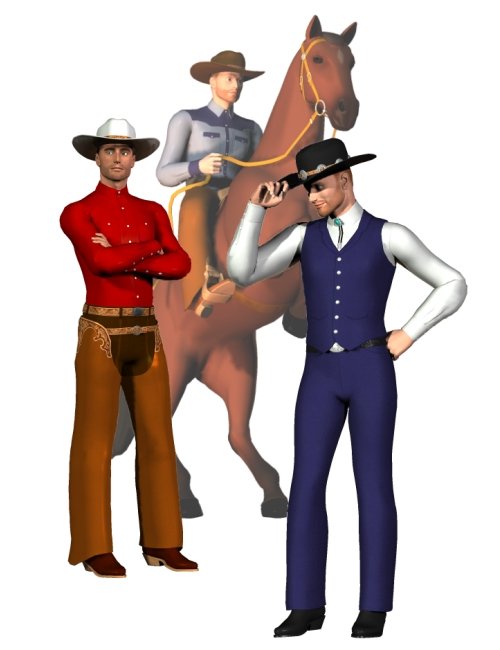 Classic Western Collection by: blondie9999, 3D Models by Daz 3D