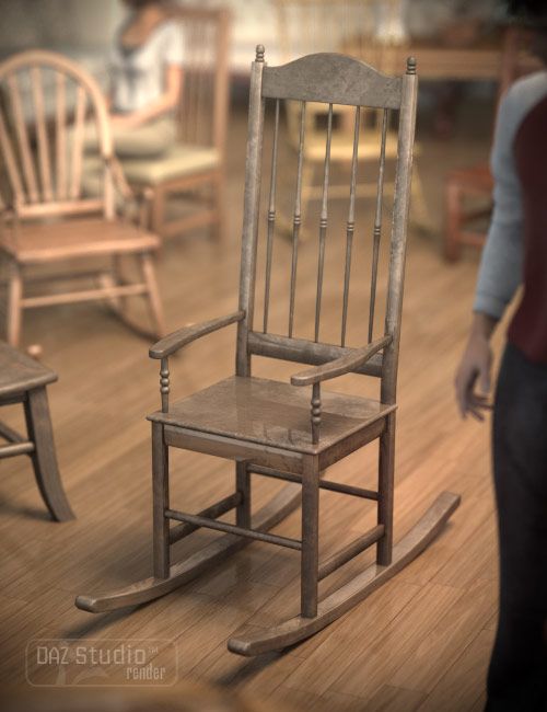 The Chair Collection by: ARTCollab, 3D Models by Daz 3D