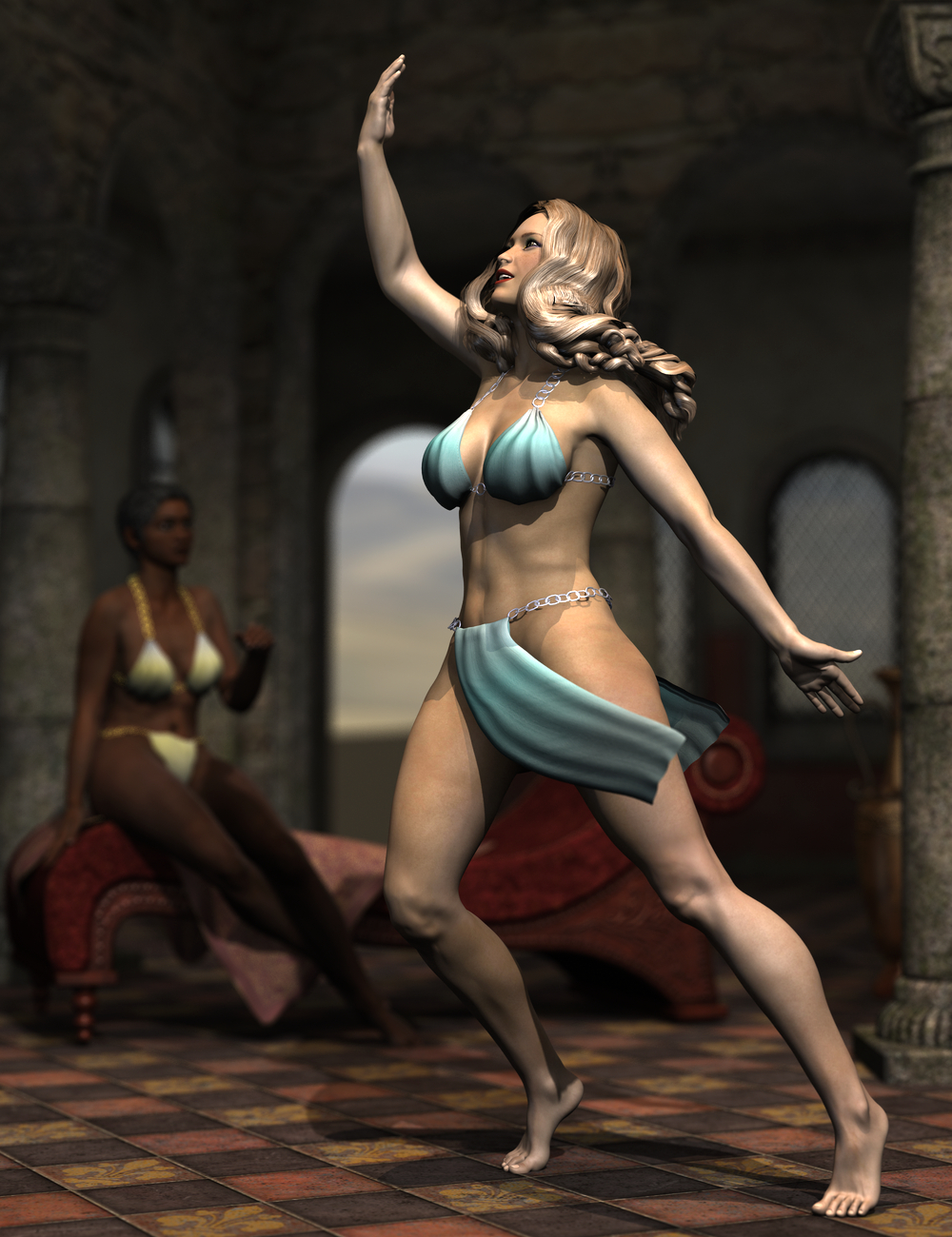 Curvaceous Olympia 6 by: Sickleyield, 3D Models by Daz 3D