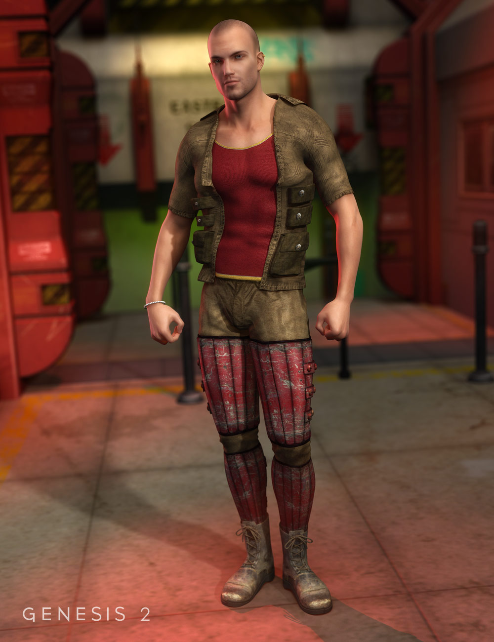 Street Rogue Outfit Textures by: Sarsa, 3D Models by Daz 3D