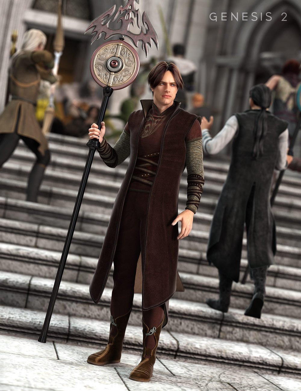 Asgard Cleric Textures Asgard Cleric Textures by: Sarsa, 3D Models by Daz 3D