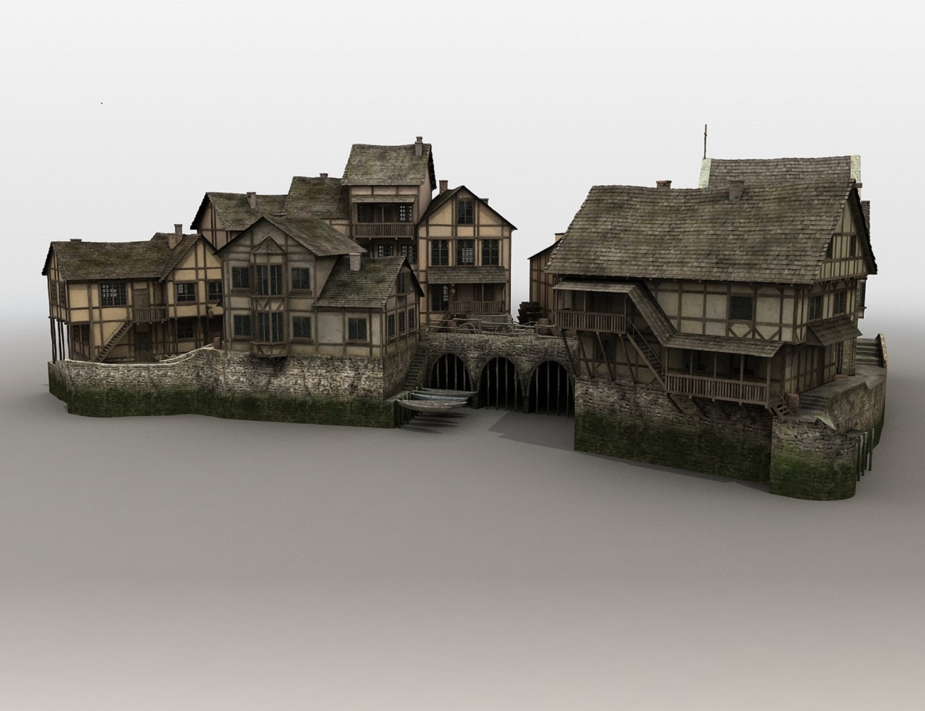 Medieval Fantasy Village by: Cornucopia3D, 3D Models by Daz 3D