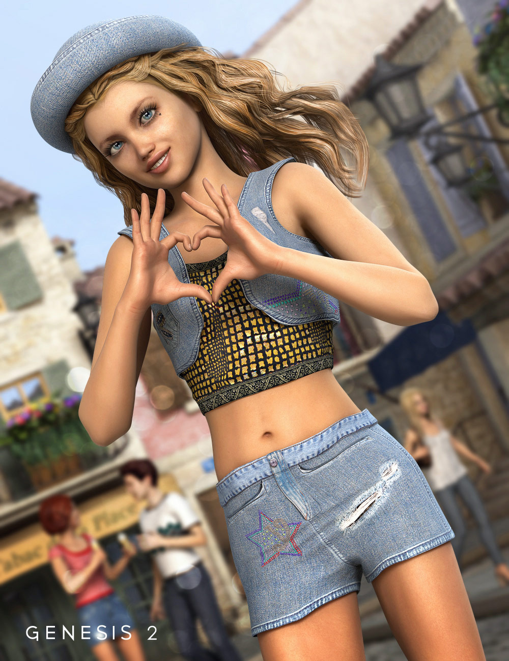 Teen Josie Add On Bundle Daz 3d