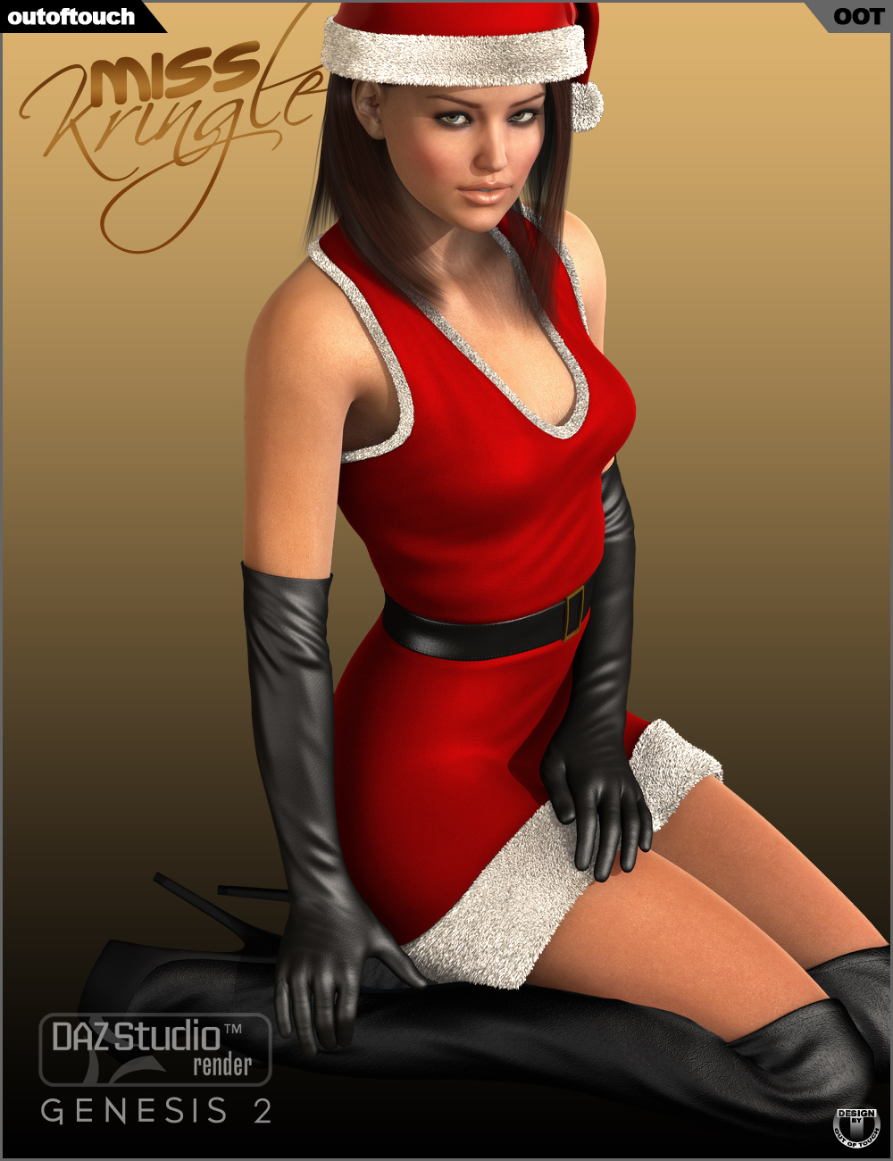 Miss Kringle for Genesis 2 Female(s) by: outoftouch, 3D Models by Daz 3D