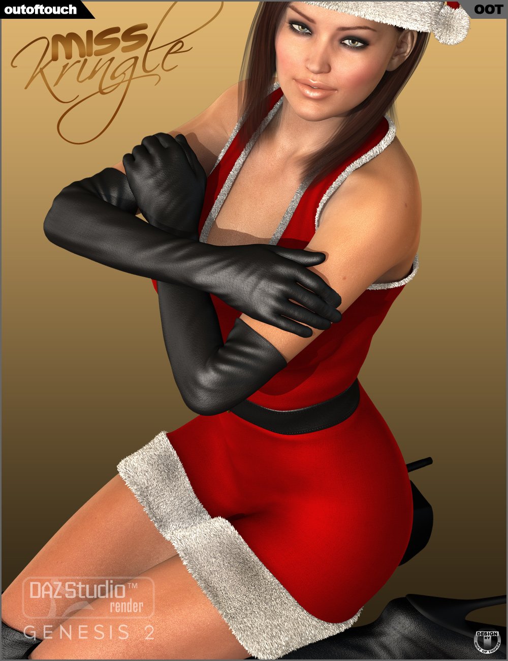 Miss Kringle for Genesis 2 Female(s) Miss Kringle for Genesis 2 Female(s) by: outoftouch, 3D Models by Daz 3D