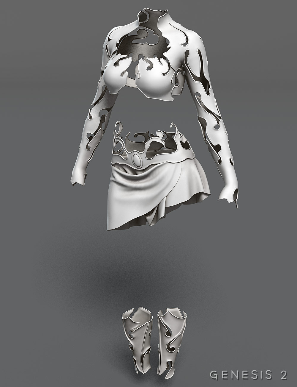 Phoenix for Genesis 2 Female(s) by: 4blueyes, 3D Models by Daz 3D